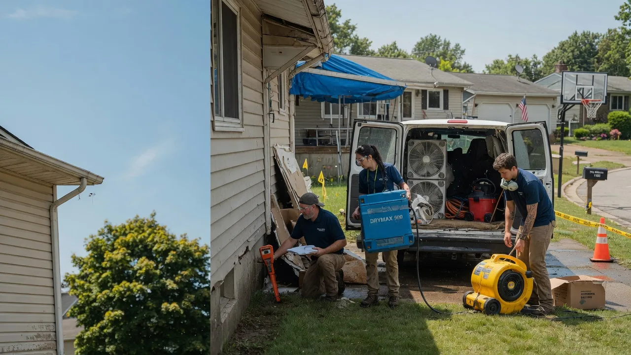 Ceiling Leak Cleanup in Batavia, OH near me